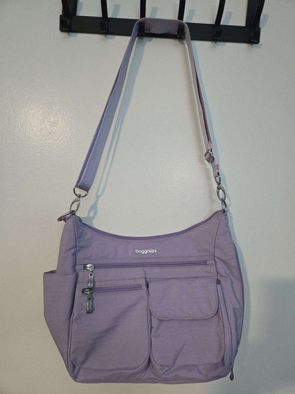 Baggallini Lavender Crossbody Bag